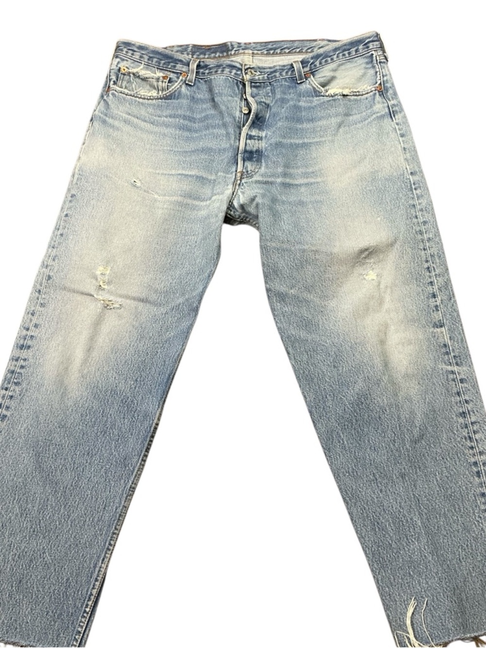Vintage Levi’s 501XX 90s straight leg jeans USA made - Picture 2 of 10
